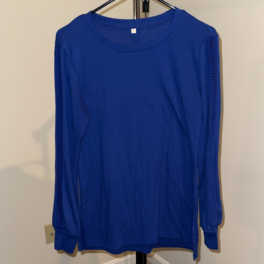 Blue Long Sleeve Shirt
